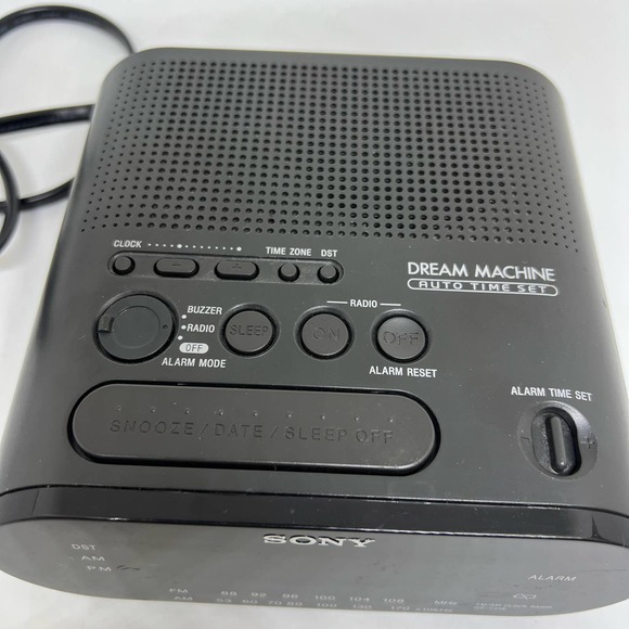 Sony Dream Machine  alarm clock radio  tested - Picture 9 of 9